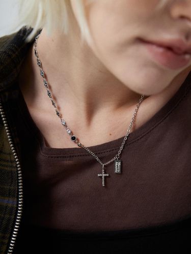 Vintage Religious Cross Wishbone Chain Necklace - MERRYMOTIVE - Modalova