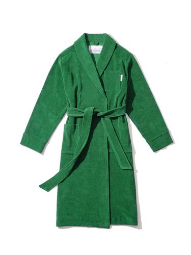 Unisex Cotton Relaxed Fit Robe [Green] - cpts - Modalova