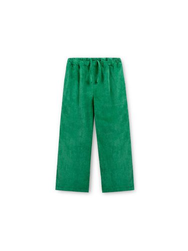 Corduroy Long Sleeved Cotton Pants [Green] - cpts - Modalova