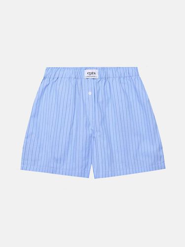 Unisex Logo Embroidered Trunk Shorts [Skyblue] - cpts - Modalova