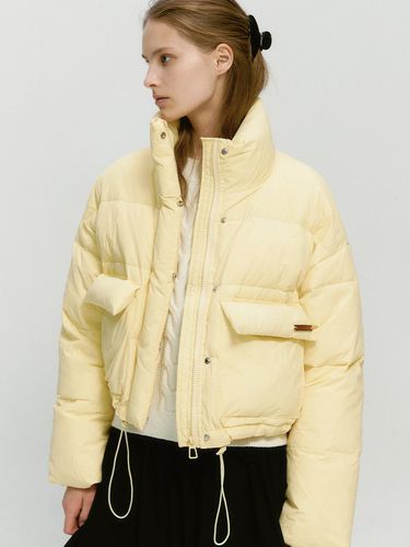 High-neck Crop Fluffy Down Jacket (MOEDDW58MYE) - marieclaire - Modalova