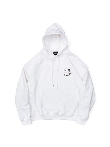 Leopard Classic Smile Logo Hoodie [Beige] - BLACKBLOND - Modalova