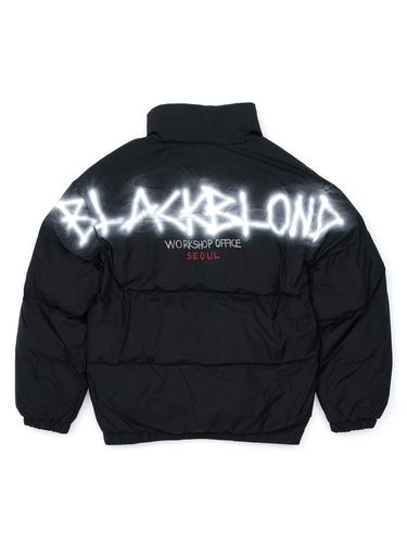 Handcrafted Premium Padding Down Jacket [Black] - BLACKBLOND - Modalova