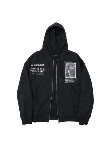 BBD No Sympathy Zip Up Hood Jacket [Black] - BLACKBLOND - Modalova