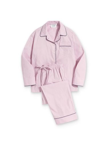 High-Density Cotton Monet's Garden Unisex Pajama Set [Pink] - SnappyCuddle - Modalova