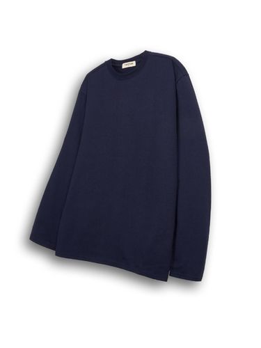 Oz Heavy-weight Long Sleeve T-shirt [Navy] - THESTORI - Modalova