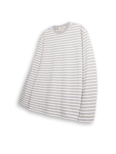 Oz Stripe Heavy Long Sleeve T-shirt [Melange] - THESTORI - Modalova