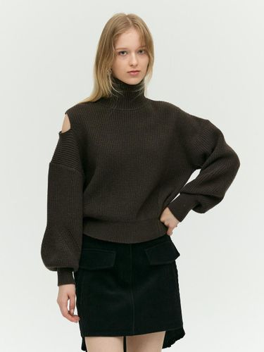 High-neck Cashmere Regular Fit Pullover (EMOCKPO020) - E.B.M (Edition by Michaa) - Modalova