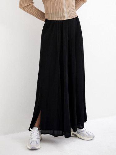 Cut-out Pleated Elegant Palazzo Pants (LPPTF124005) - Lapli - Modalova