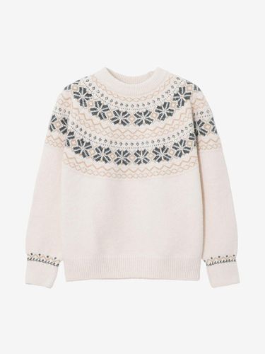 Nordic Round Neck Thick Knit Sweater - MIND BRIDGE women - Modalova