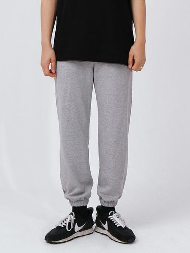 High-Density Terry Cotton Regular Fit Jogger Pants [Grey] - THESTORI - Modalova