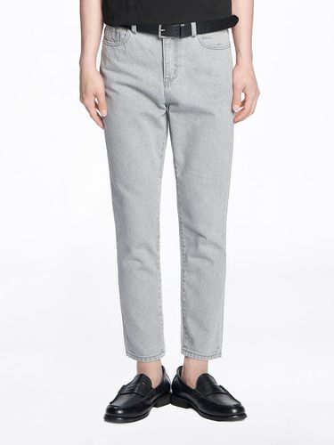 Regular Fit Cotton Premium Pants [Grey] - THESTORI - Modalova