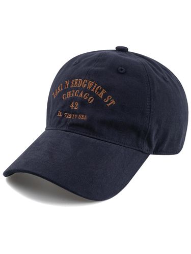 USA Cotton Brushed Premium Ball Cap [Navy] (IL 71217) - Wick - Modalova