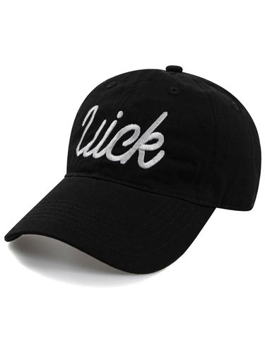 Logo Washed Cotton Adjustable Ball Cap [] - Wick - Modalova