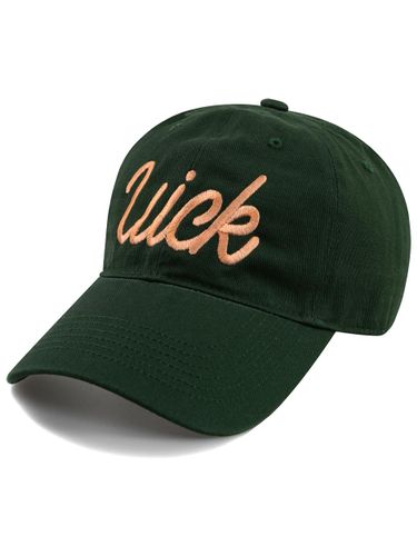 Logo Washed Cotton Adjustable Ball Cap [] - Wick - Modalova