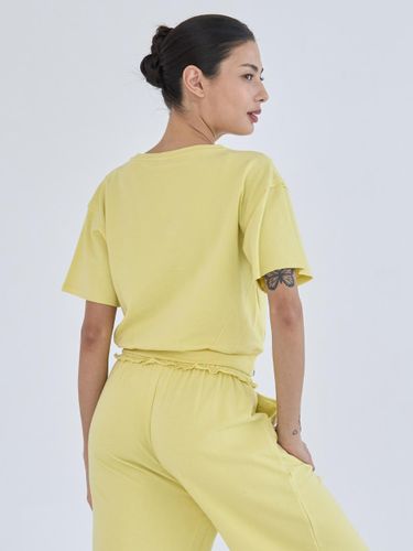 Modal Terry Lightweight Cover-up [Yellow] (OZTS1165) - ozez - Modalova