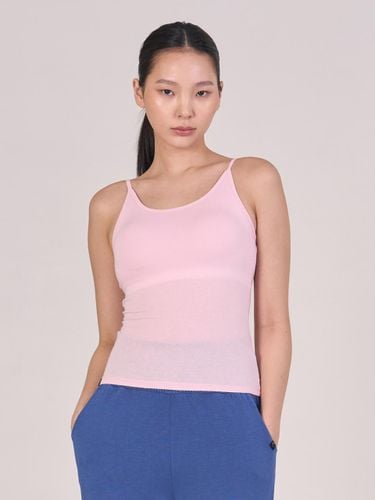 Basic Modal Slim Fit Camisole [Pastel Pink] (OZTI4022) - ozez - Modalova