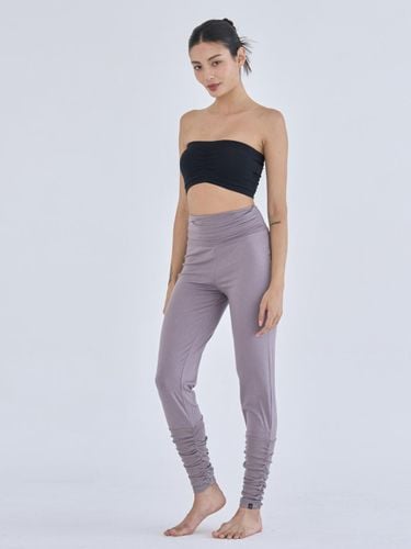 Modal Legging Slim Fit Jogger Pants [Mauve Gray] (OZPN2110) - ozez - Modalova