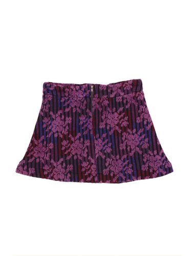 Embossed Jacquard Wool Blend Mini Skirt - SETSETSET - Modalova