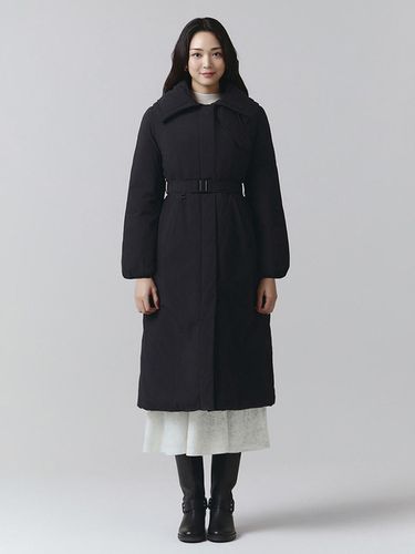 Volume Collar Down Padded Long Coat (ITOBWPD720) - itMICHAA - Modalova