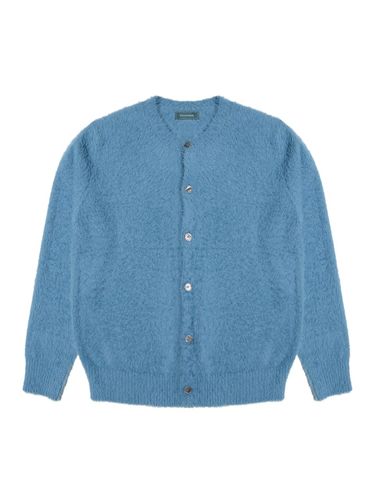 Soft Wool Round 6-Button Cardigan [Sky Blue] (CA006) - ALL CLASSIC - Modalova