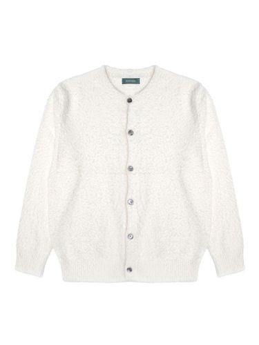 Soft Wool Round Cardigan [Ivory] (CA006) - ALL CLASSIC - Modalova