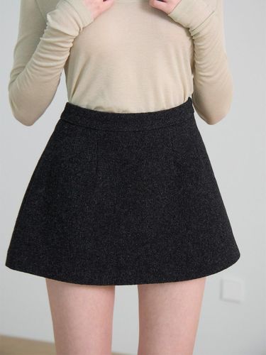 Basic Wool A-line Mini Skirt [] - VEM.VER - Modalova