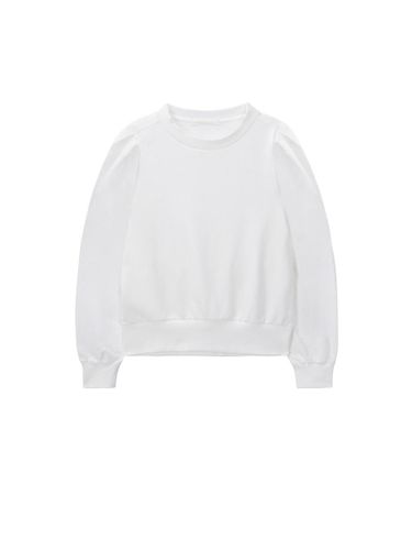 Standard Fit Cotton Blend Sweatshirt [Beige] - Recur,ecur - Modalova