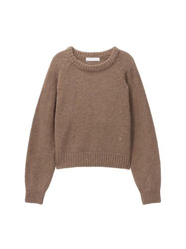 Round Semi-Overfit Wool Knit [] - Recur,ecur - Modalova