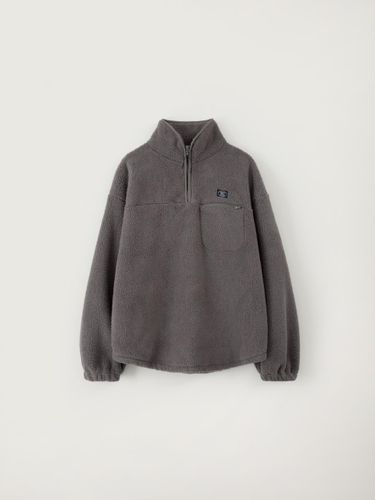 Half-zip Roomy Fit Fleece Pullover [] - Tillber - Modalova