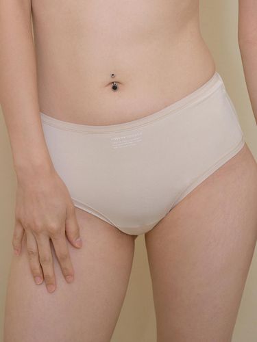 Modal Three-Layer Moisture-Wicking Panties [Light Brown] - Vivevive - Modalova