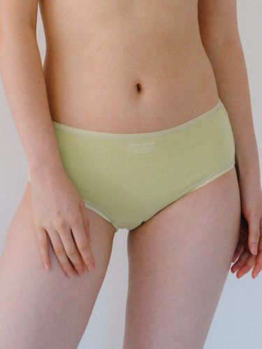 Organic Cotton 3-Layer Panties [Green] - Vivevive - Modalova