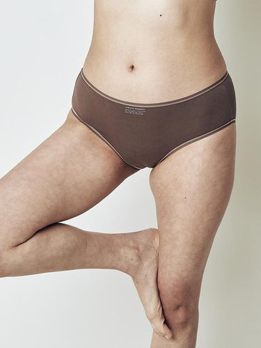 Organic 3-Layer Cotton Panty [Brown] - Vivevive - Modalova