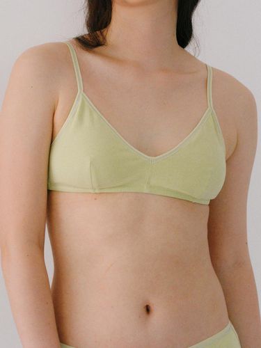 Organic Cotton Hookless Bralette [GREEN] - Vivevive - Modalova