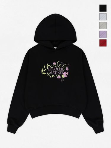 Garden of Colors Graphic Sweat Hoodie [] - lesoleilmatinee - Modalova