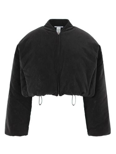 Cropped Pearl-Like Padded Jacket [] - PLASMA SPHERE - Modalova