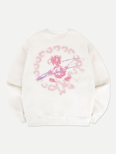 Bear Print Overfit Sweatshirt [] (AMM1223) - AMBLER - Modalova