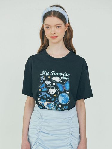 My Favorite Things T-shirt [BLACK] - LuluChou - Modalova