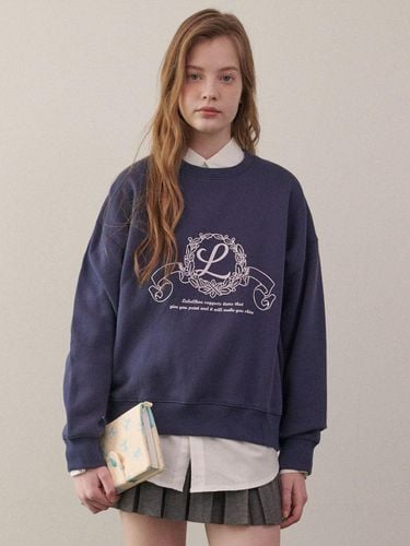 Vintage Logo Cotton Blend Sweatshirt [] - LuluChou - Modalova