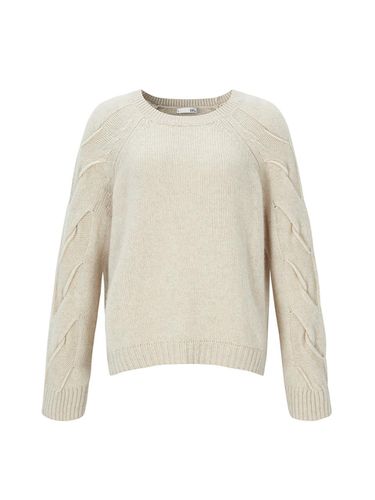 Baby Cashmere Cable Knit Relaxed Fit Sweater - RS9 SEOUL - Modalova