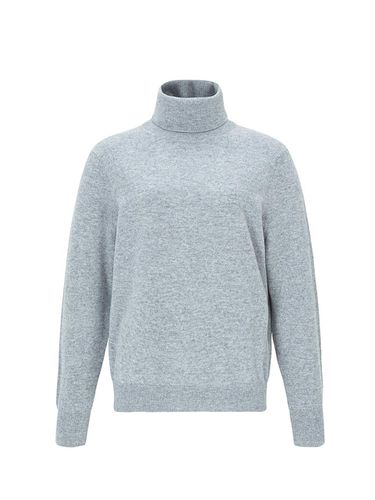 Cashmere 100% Loose-fit Turtleneck Sweater - RS9 SEOUL - Modalova