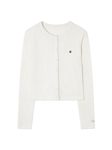 Classic Warm Knit Cardigan [White] - AMIDI - Modalova