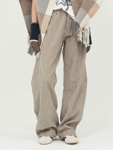 Wool Double-Woven Premium Pants - afterhomeparty - Modalova