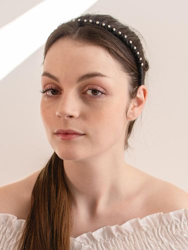 Pearl Satin Delicate Width Headband - L’OMBRILLANT - Modalova