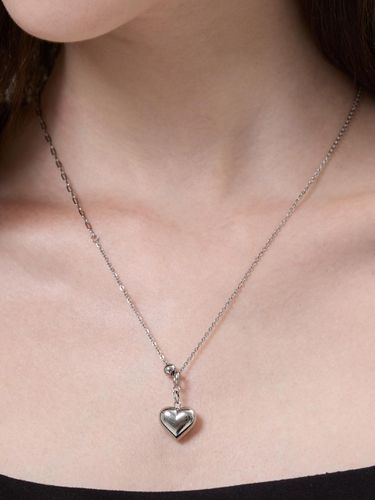 Heart Two-Way Surgical Steel Detachable Necklace - L’OMBRILLANT - Modalova