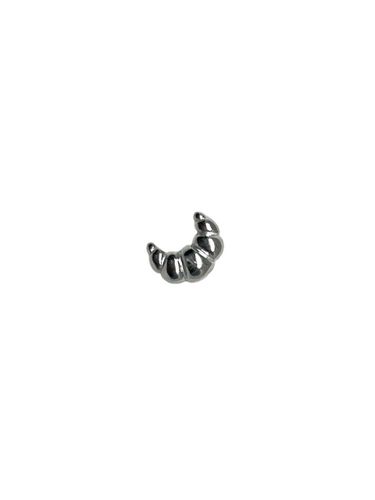 Sterling Croissant-Shaped Stud Earring - A BIT MOR - Modalova