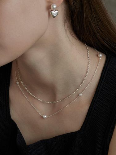 Swarovski Pearl 925 Two-Piece Necklace - dmoment - Modalova