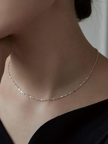 Sterling Delicate Chain Choker (DT23FCS1) - dmoment - Modalova