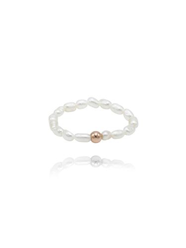 Fresh Water Pearl 14K Gold Ring - dmoment - Modalova