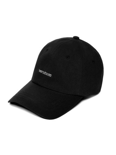 Cotton 6-Panel Small Logo Ball Cap [Black] (HW-BC048B) - VERUTUM - Modalova